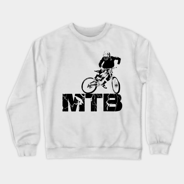 MTB, downhill Crewneck Sweatshirt by hottehue